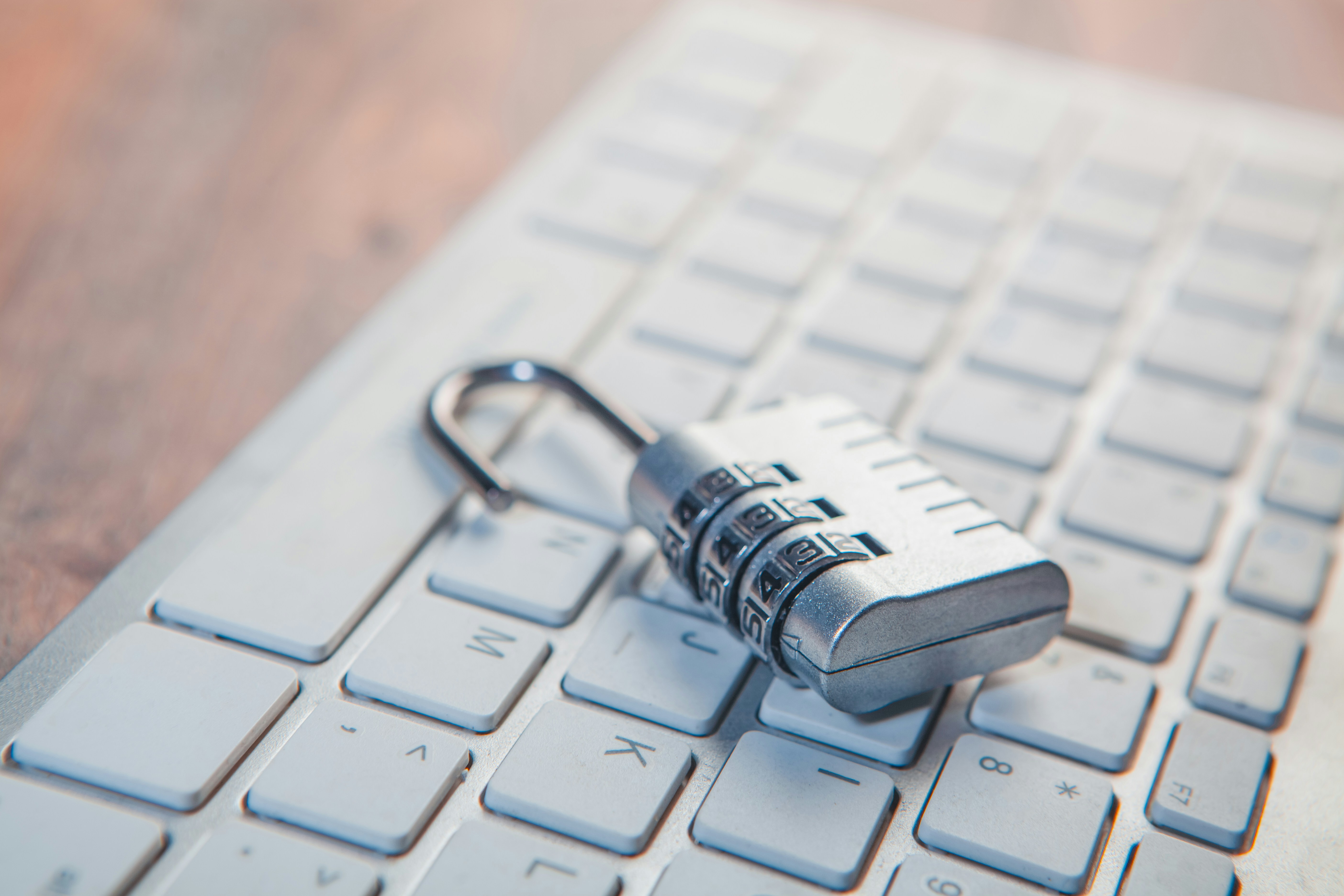 A padlock representing digital privacy and data protection.